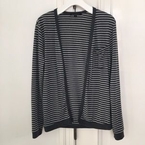 Forever 21 Mens Knit Striped Cardigan